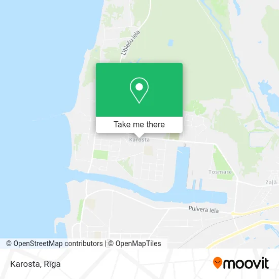 Karosta map