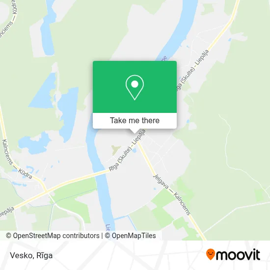 Vesko map