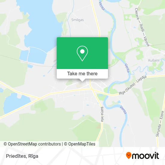 Priedītes map