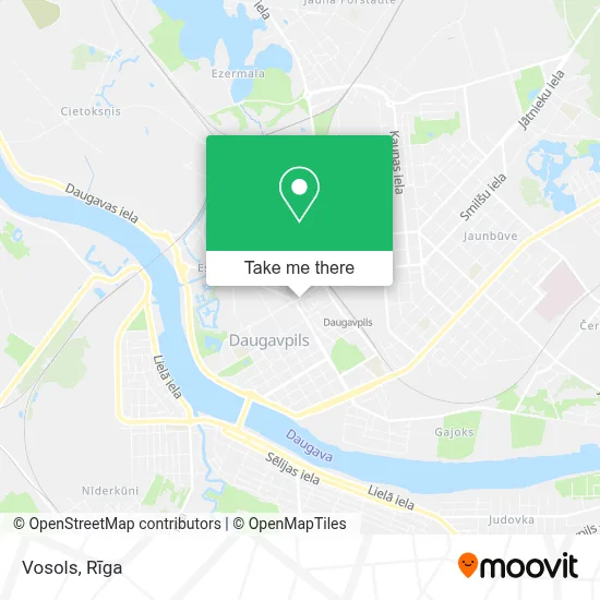 Vosols map
