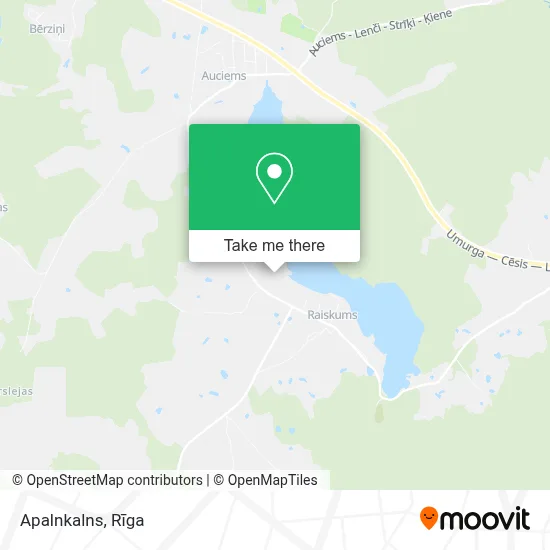 Apalnkalns map