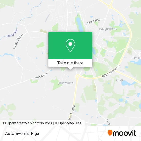 Autofavorīts map