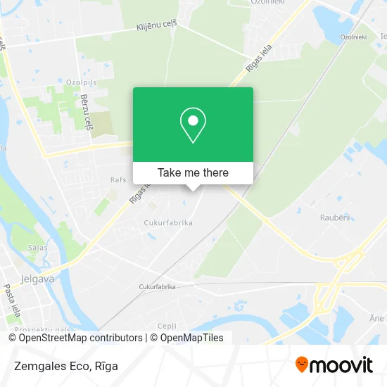 Zemgales Eco map