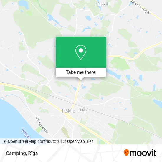 Camping map
