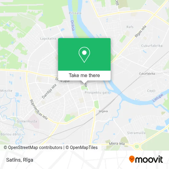 Satīns map