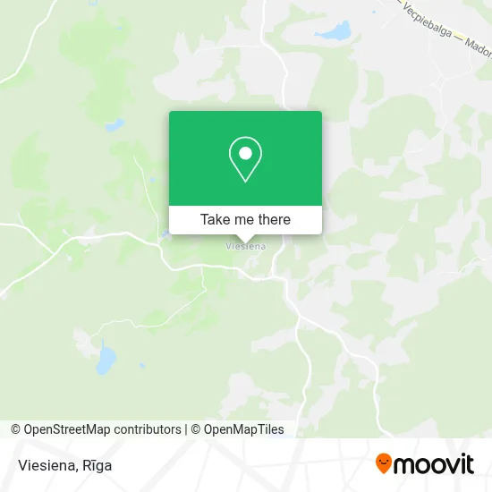 Viesiena map