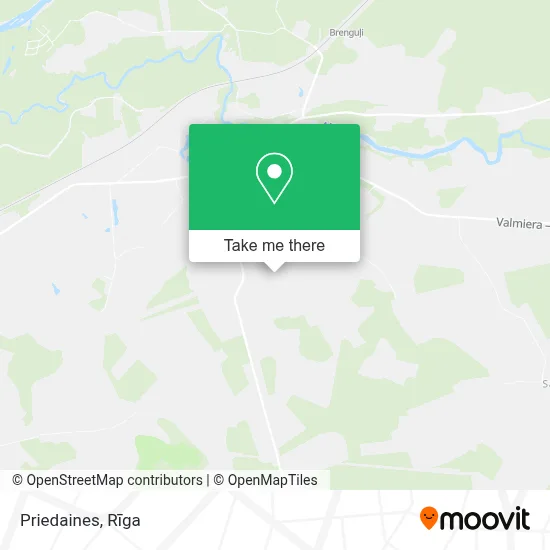 Priedaines map