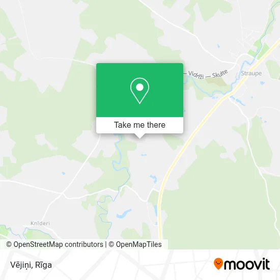 Vējiņi map