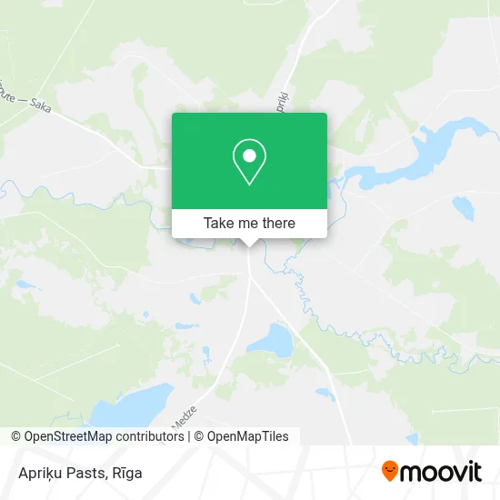 Apriķu Pasts map
