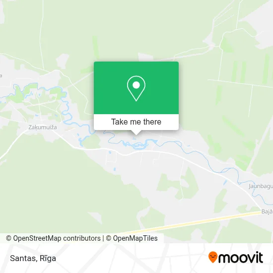 Santas map