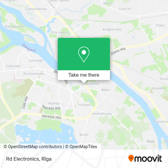Rd Electronics map