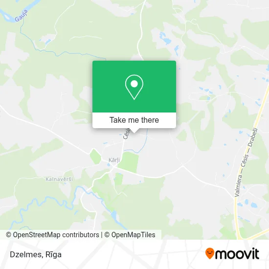 Dzelmes map