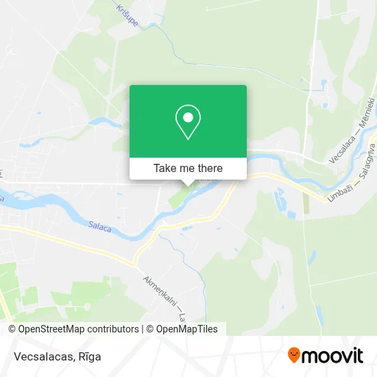 Vecsalacas map