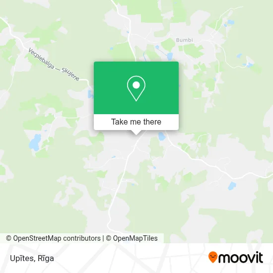 Upītes map