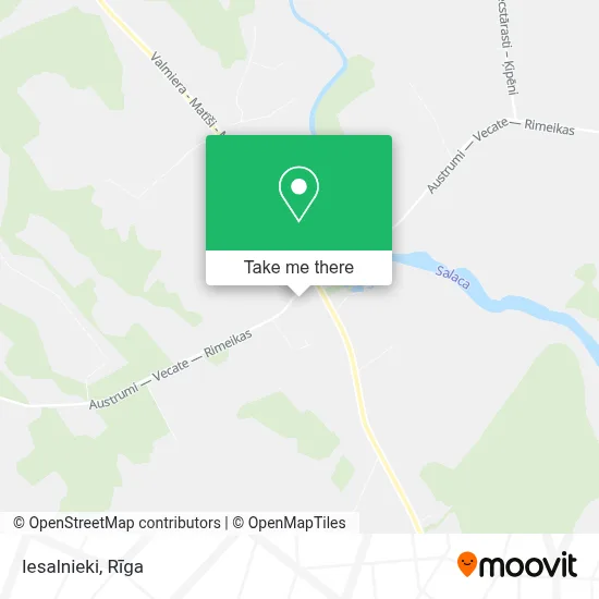 Iesalnieki map