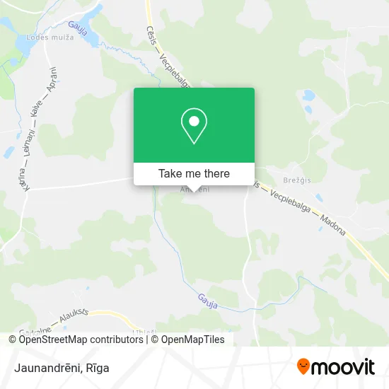 Jaunandrēni map