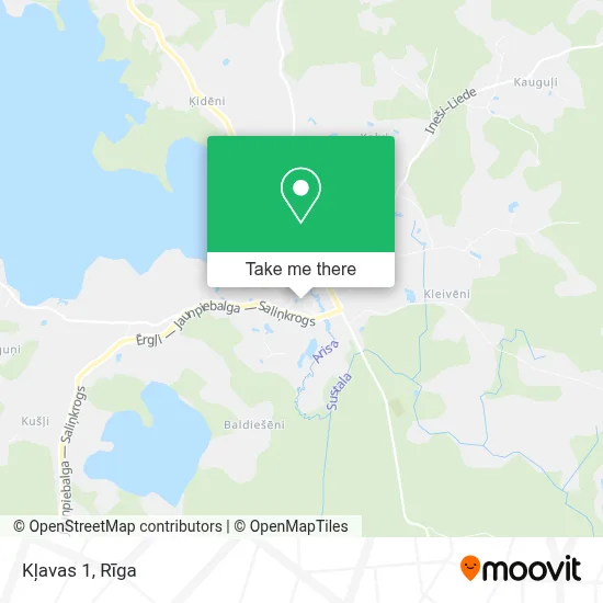 Kļavas 1 map