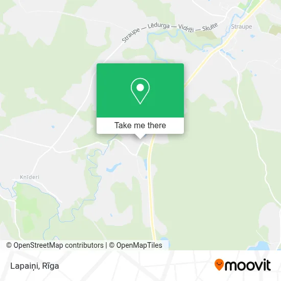 Lapaiņi map