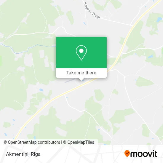 Akmentiņi map