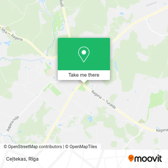 Ceļtekas map