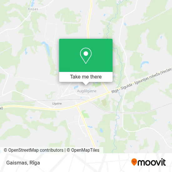 Gaismas map