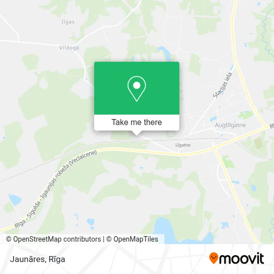 Jaunāres map
