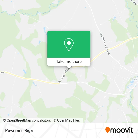 Pavasars map