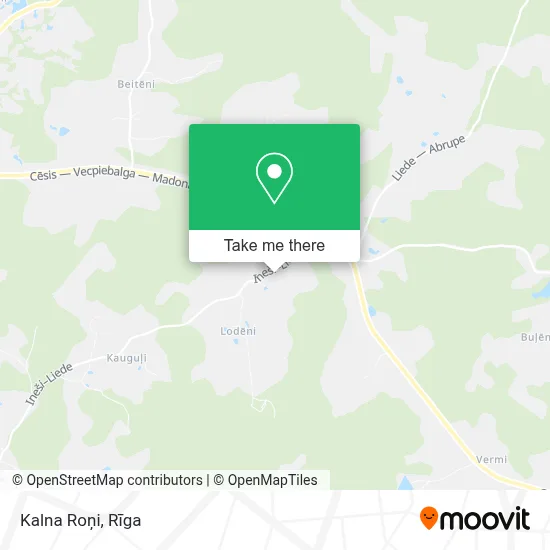 Kalna Roņi map