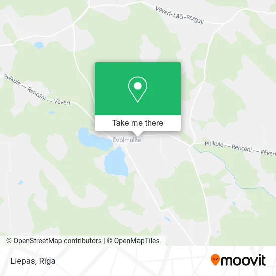 Liepas map