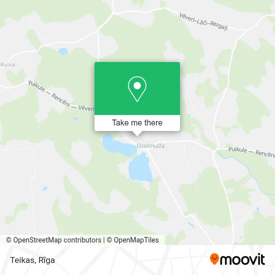 Teikas map