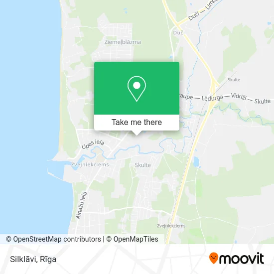 Silklāvi map