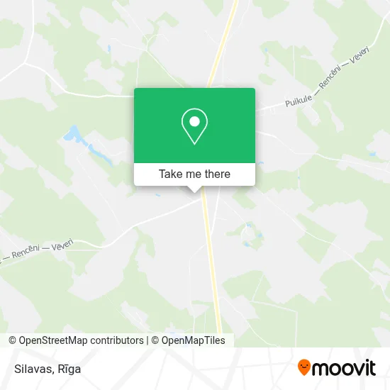 Silavas map