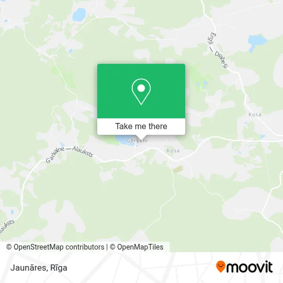 Jaunāres map