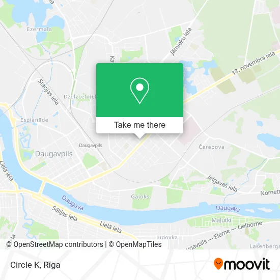 Circle K map