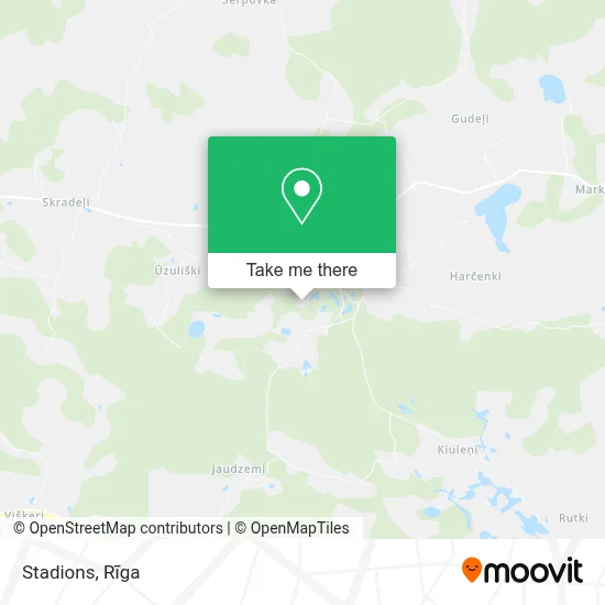 Stadions map