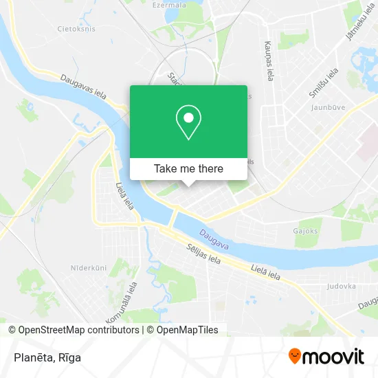 Planēta map