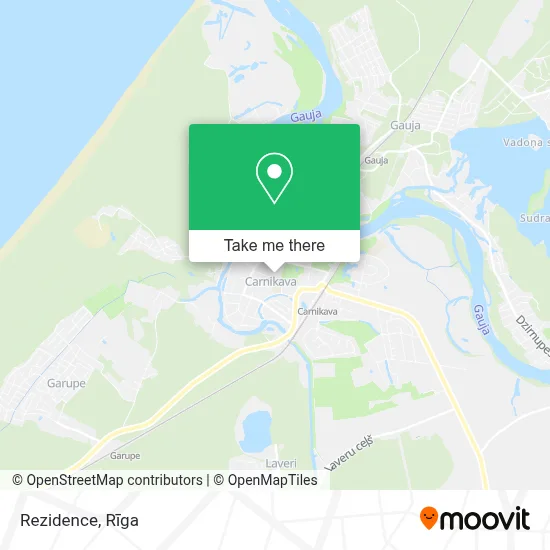 Rezidence map