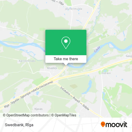 Swedbank map