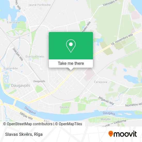 Slavas Skvērs map