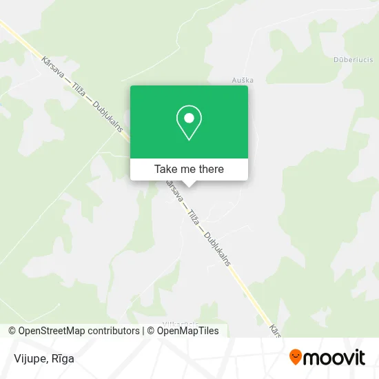 Vijupe map