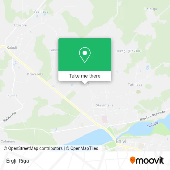 Ērgļi map