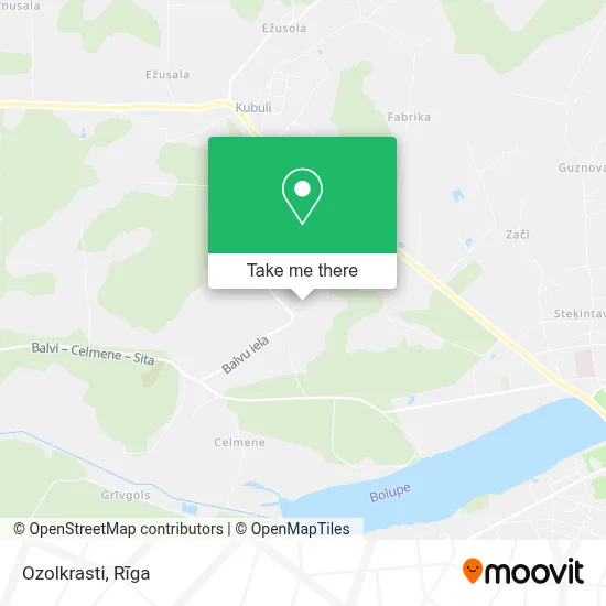Ozolkrasti map