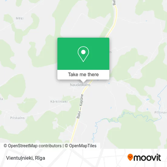 Vientuļnieki map