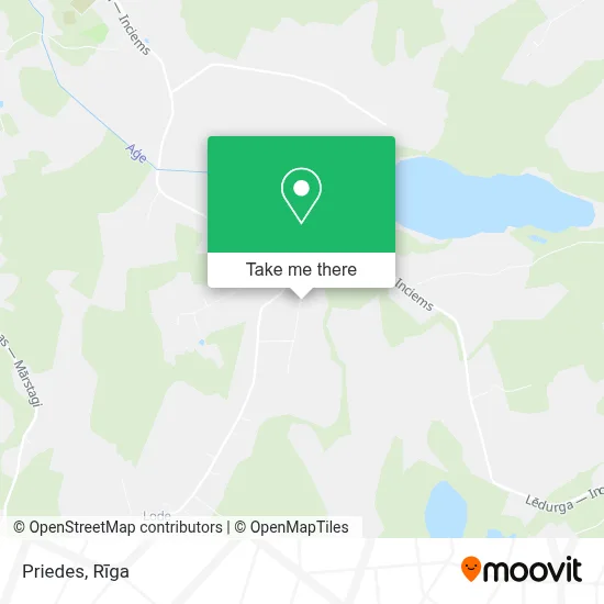Priedes map
