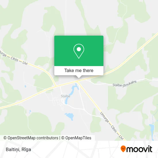 Baltiņi map