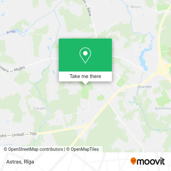 Astras map