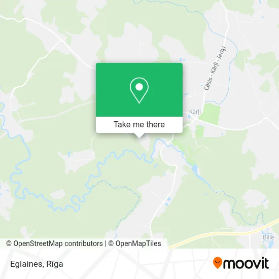 Eglaines map
