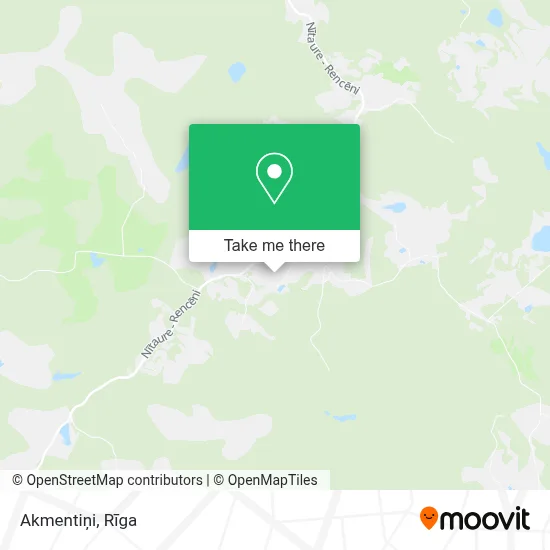 Akmentiņi map