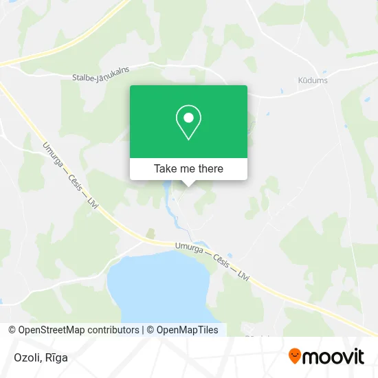 Ozoli map