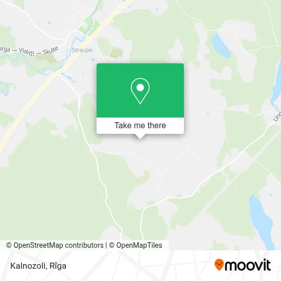 Kalnozoli map